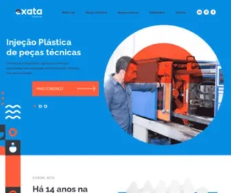 Exataindustrial.com.br(Exata) Screenshot