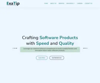 Exatip.com(ExaTip Technologies) Screenshot