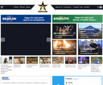 Exatlon.tv(Global Site) Screenshot