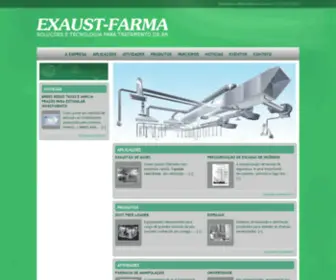 Exaustfarma.com.br(Soluções em Tecnologia para Tratamento de Ar) Screenshot