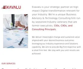 Exavalu.com(Strategy) Screenshot