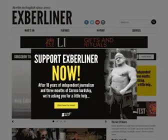 Exberliner.com(Berlin in English) Screenshot