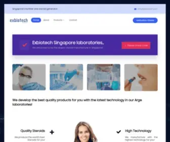 Exbiotech.com(Exbiotech Inc) Screenshot