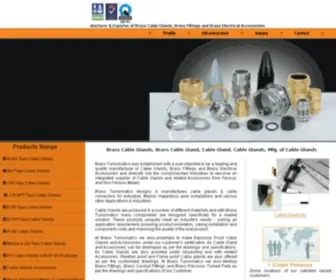 Excablegland.com(Cable Glands) Screenshot