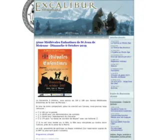 Excalibur-Dauphine.org(Excalibur Dauphine) Screenshot