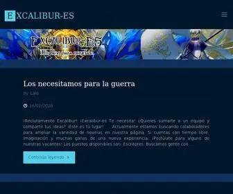 Excalibur-ES.com(HTML) Screenshot