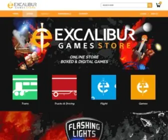 Excalibur-Publishing.com(Excalibur Games) Screenshot