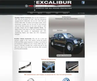 Excaliburacc.co.za(Excalibur Vehicle Accessories) Screenshot