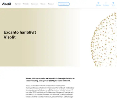 Excanto.se(Drift och funktionstjänster) Screenshot