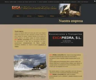 Excapiedra.com(Excapiedra Almazora S.L) Screenshot