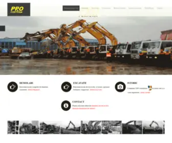 Excavatii-Demolari.ro(Demolari si Excavatii) Screenshot