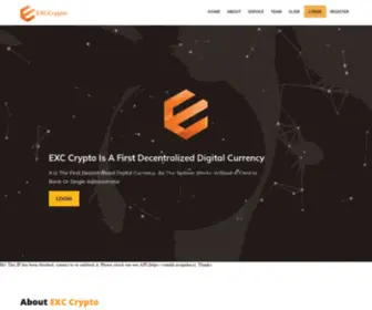 Exccrypto.net(exccrypto) Screenshot