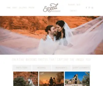 Exceedphotography.com(Las Vegas Wedding Photographers) Screenshot