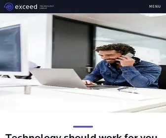 Exceedtech.io(Orlando's best IT help for your business. Network Gurus) Screenshot