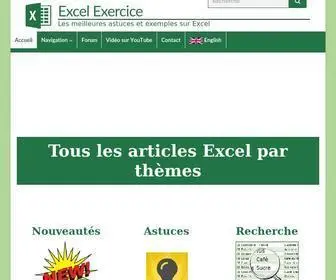 Excel-Exercice.com(Excel Exercice) Screenshot