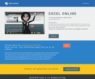 Excel-Online.net(Accueil) Screenshot