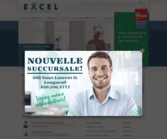 Excel-Personnel.ca(Excel personnel Inc) Screenshot