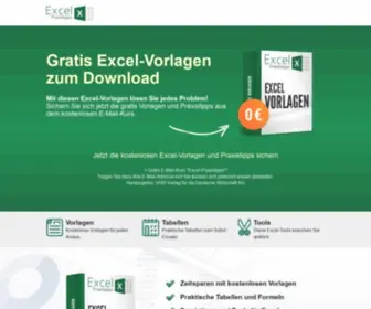 Excel-Praxistipps.de(Excel Vorlagen) Screenshot
