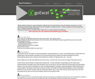 Excel-Projekte.eu(Die goExcel Tools) Screenshot