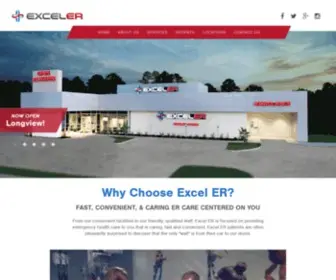 Excel24ER.com(Emergency Room Care Redefined) Screenshot