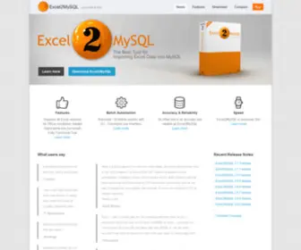 Excel2MYSQL.net(Excel2MYSQL) Screenshot