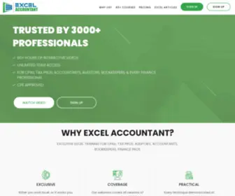 Excelaccountant.com(ทางเข้า) Screenshot