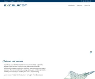Excelacom.com(Excelacom is a leading Independent Software Vendor (ISV) and consulting company) Screenshot