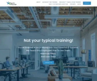 Excelandflourish.com(Excel & Flourish) Screenshot