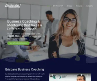 Excelbizsolutions.com.au(Business Coaching Brisbane) Screenshot