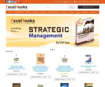 Excelbooks.com(Excel Books Pvt) Screenshot