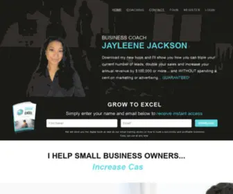 Excelbusinessstrategies.com(Grow to Excel) Screenshot