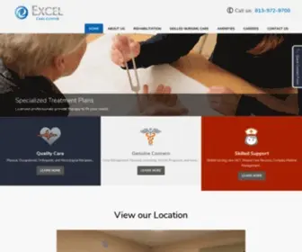 Excelcarecenter.com(Tampa, FL Rehab Care Center) Screenshot