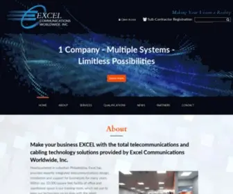 Excelcom.net(Excel Communication Worldwide) Screenshot