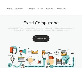 Excelcompuzone.com(Excel Compuzone) Screenshot