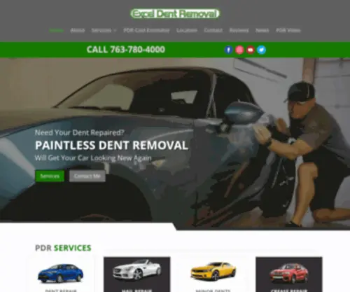 Exceldentremoval.com(Excel Dent Removal) Screenshot