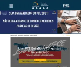 Excelenciasc.org.br(Excel阯cia) Screenshot