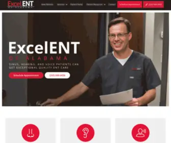 Excelental.com(Ear, Nose, & Throat Specialists) Screenshot