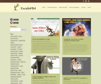 ExcelevBa.com.br(Excel e Vba) Screenshot