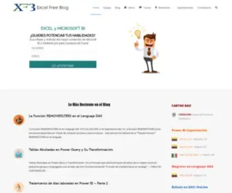 Excelfreeblog.com(Excel Free Blog) Screenshot