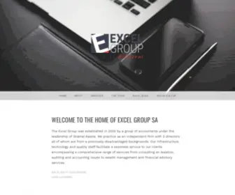 Excelgroupsa.com(Excelgroupsa) Screenshot