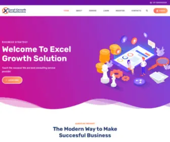 Excelgrowthsolution.com(Excel Growth Solution) Screenshot