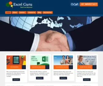 Excelguruji.com(Excel Guruji) Screenshot