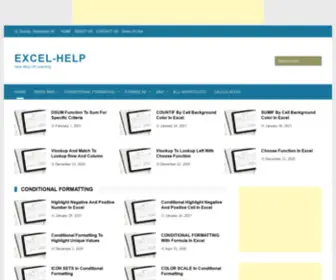Excelhelp.in(Excel-Help) Screenshot