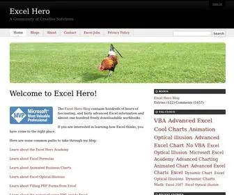 Excelhero.com(Excel Hero) Screenshot