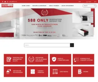 Excelhw.com.sg(Excel Hardware) Screenshot