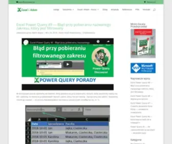 Exceliadam.pl(Excel i Adam) Screenshot