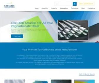 Exceliteplas.com(Polycarbonate Sheet Manufacturers And Suppliers) Screenshot