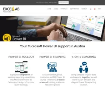 Excellab.at(Microsoft Power BI) Screenshot