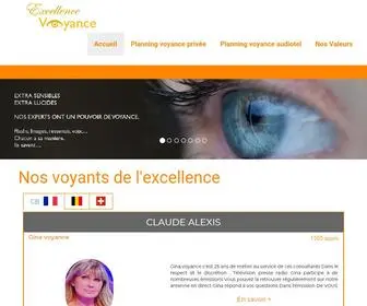 Excellence-Voyance.com(Excellence Voyance) Screenshot