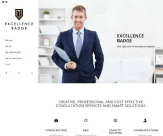 Excellencebadge.com(Excellence Badg) Screenshot